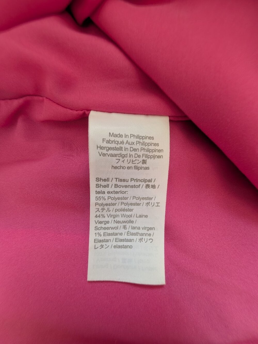 EUC J. Crew Pink Willa Full Length Wool Trousers in Size 10 - Picture 14 of 16